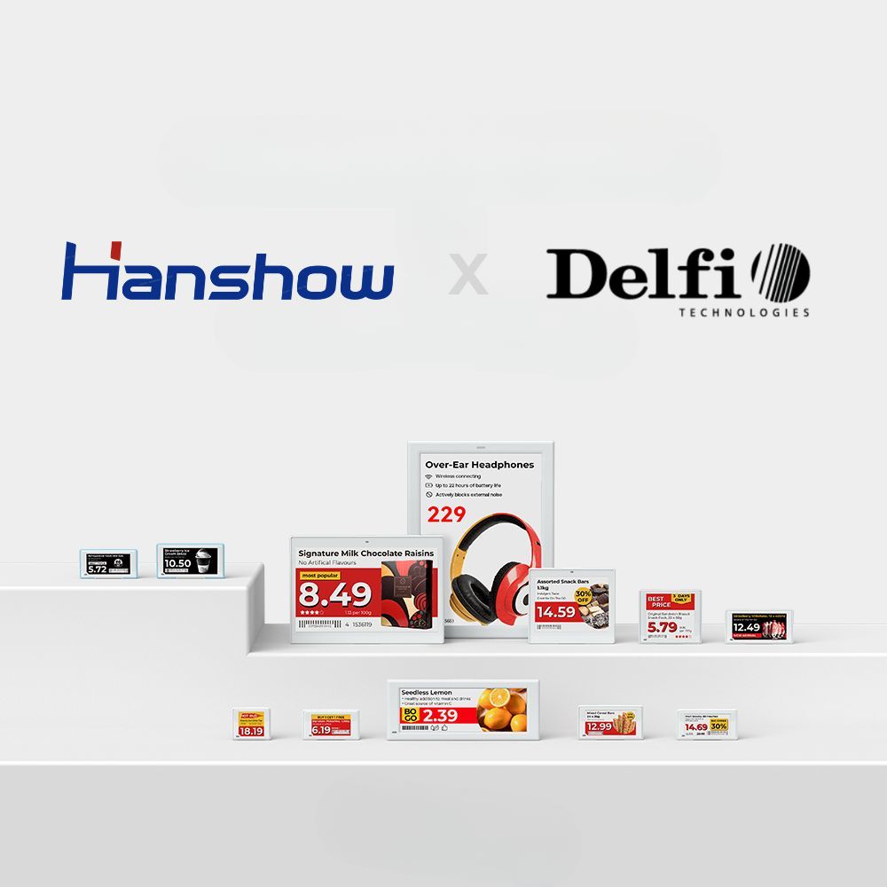 Hanshow und Delfi gehen Partnerschaft zur Ausweitung digitaler Lösungen in Europa ein